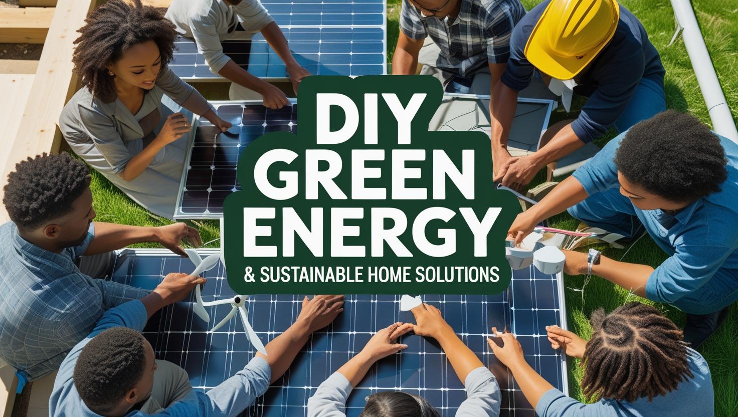 DIY Green Energy & Sustainable Home Solutions: Simple Steps for a Greener Future